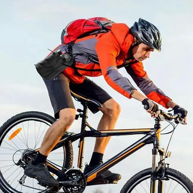 Alt view image 4 of 4 - Magnetic Gym Bag Water Bottle Bag Sling Bag Crossbody Water Bottle Pouch Phone Holder for Men Women Fitness Travel Sports