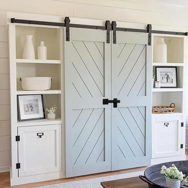 Main image of Barn Door Flip Latch Lock Heavy Duty Farm Flip Fence Gate Latch Barn Door Lock Hardware for Security & Privacy