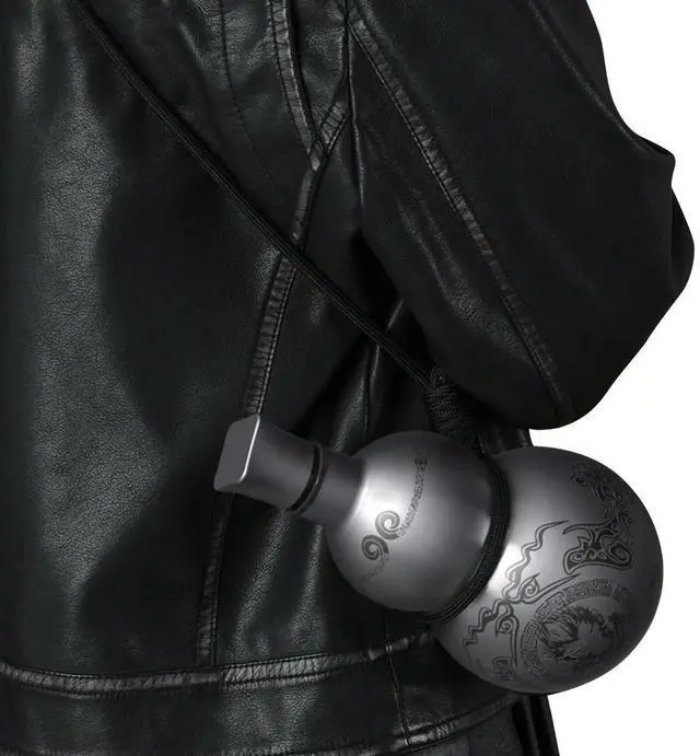 Alt view image 5 of 8 - 500ml Gourd Water Bottle Stainless Steel Wu Kong Water Kettle Retro Style Water Bottle for Cold Hot Beverages