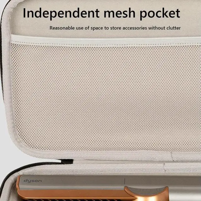 Alt view image 2 of 4 - EVA Hard Travel Case Shockproof Hard Case Anti-Scratch Zipper Bags Dust-Proof for Airstrait HT01 Hair Straightener