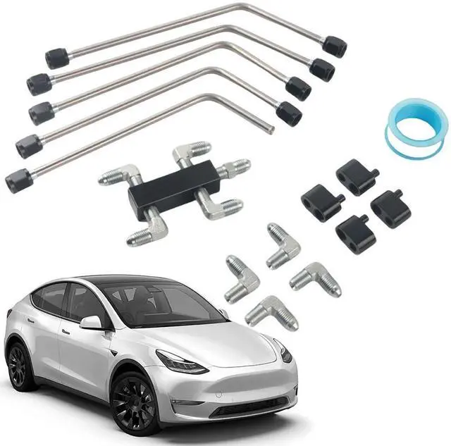 Alt view image 2 of 4 - LS Coolant Crossover Steam Vent Kit Stainless Steel Complete Coolant Crossover Steam Vent Kit Fits for LS1 LS2 LS3 LS6 LS7 LSX