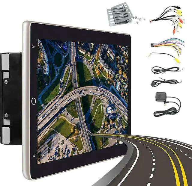 Alt view image 7 of 7 - 10.1 Inch Touchscreen Car Stereo Radio Wireless CarPlay Android Auto Car Radio with GPS BT FM Radio Multimedia Player