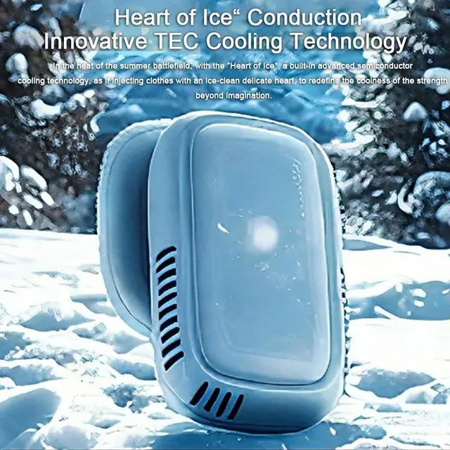 Alt view image 7 of 7 - Semiconductor Refrigeration Cooling Vest Air Conditioner Clothing Cooling Back Outdoor Cooling Air Conditioner Clothing Cooling