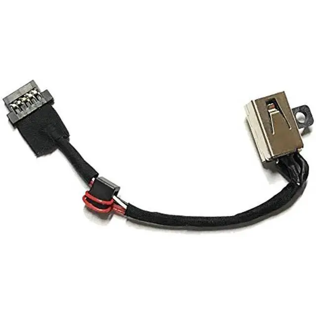 Alt view image 5 of 6 - DC Power Input Jack with Cable Harness Replacement for XPS 13 9343 9350 9360 P/N: 0P7G3 CN-00P7G3