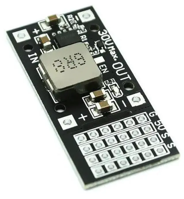 Alt view image 5 of 6 - DC-DC MP2482 SY8205 5A DC step-down module 7V-24V to 5V steering gear drive power panel