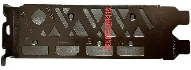 Alt view image 3 of 4 - IO I/O Shield Back Plate BackPlate Bracket for Colorful RTX 4060 Ultra W OC 8GB Graphics Card Bezel Baffle