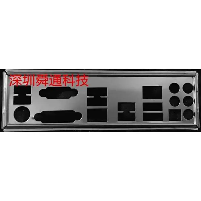 Alt view image 2 of 2 - I/O IO Shield Back Plate Bracket for GA-Z77-D3H H77-D3H Motherboard Bezel Baffle