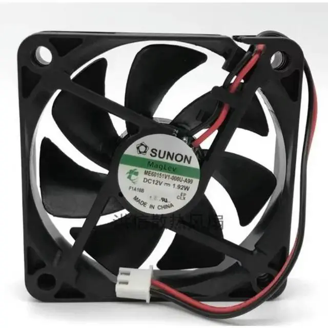 Alt view image 3 of 4 - Cooler Fan for ME60151V1-000U-A99 6015 12V 1.92W Power Supply Cooling Fan 60X60X15mm
