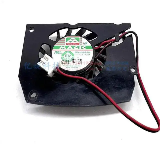 Alt view image 3 of 4 - Cooler Fan for MAGIC MBA4412HF-A09 graphics card fan 12V 0.24A NV Cooling Fan