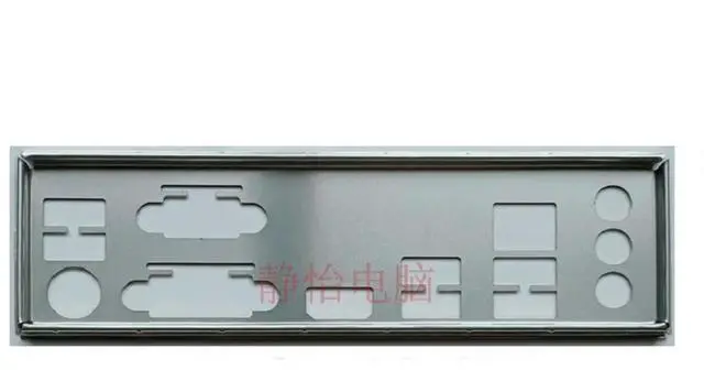 Alt view image 2 of 2 - IO I/O Shield BackPlate Back Plate Blende Bracket Chassis Bezel for Z77M-D3H GA-Z97M-DS3H