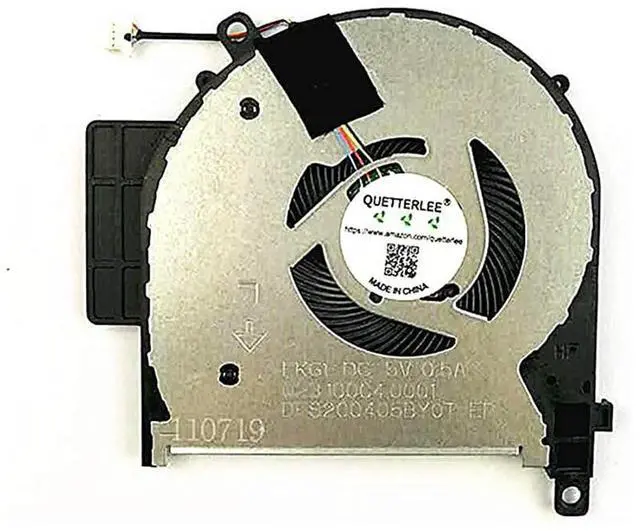 Main image of Replacement CPU Cooling Fan  For 15-CP 15-CN 15M-CP 15-cp0053cl 15-cp0076nr 15-cp0078nr Series L23569-001 Fan