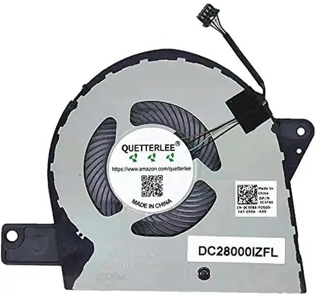 Main image of Replacement Laptop CPU Cooling Fan for Latitude 5580 E5580 Series Fan