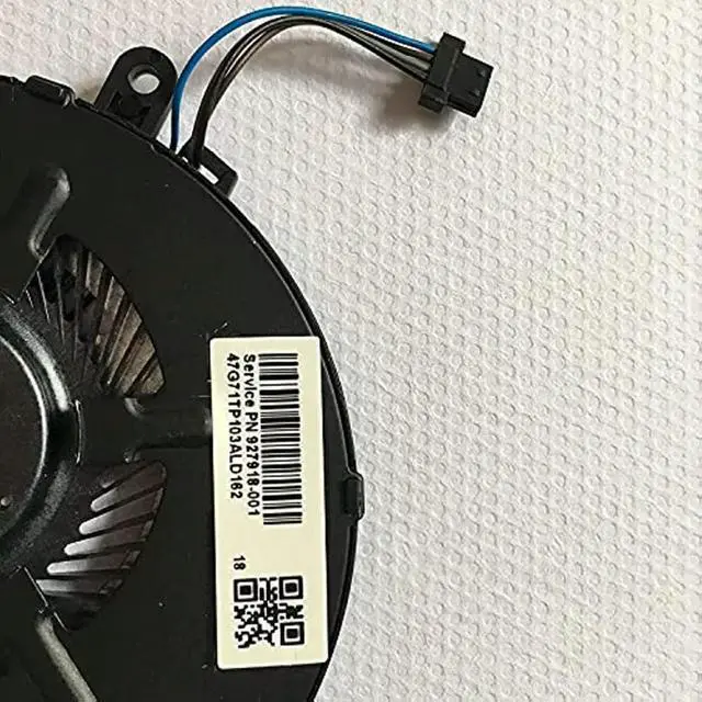 Alt view image 3 of 3 - Fan for Pavilion 14-BK 15-CC5xx Thru 15-CC6xx 15-CK CPU Cooling Fan 927918-001