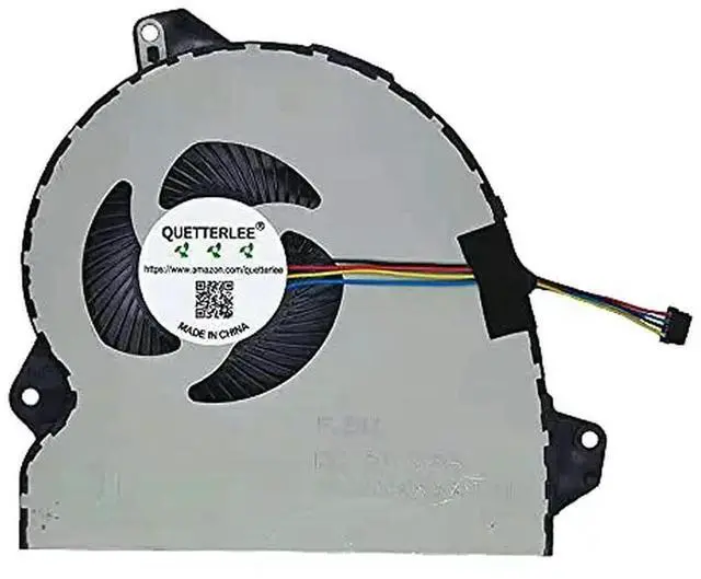 Alt view image 2 of 3 - CPU Cooling Fan for ROG Strix GL553 GL553V GL553VE GL553VD GL553VW ZX53 ZX53V ZX53VE Series DFS2001055GOT FJ5N Fan