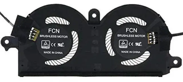 Alt view image 3 of 3 - Replacement CPU Cooling Fan for XPS13 9370 9380 ND55C19-16M01 DP/N 0980WH CN-0980WH 0PNWJR DFS350705P00T