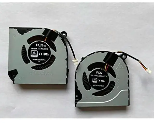 Alt view image 2 of 3 - Fan for Nitro 5 AN515-43 AN515-54 AN517-51 Nitro 7 AN715-51 CPU & Gpu Cooling Fan Set