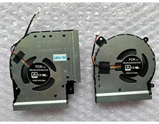 Alt view image 3 of 3 - Fan for ROG GL504G GL504GS GL504GM GL504GM-IH73 CPU + GPU Cooling Fan Set