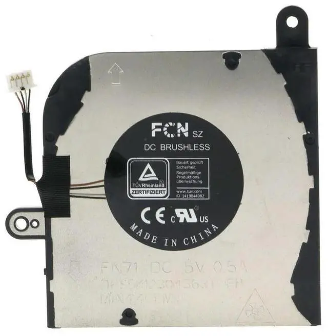 Alt view image 3 of 3 - 5420 0HX40M FN71 DFS5K12304363T CPU Cooling Fan For Latitude