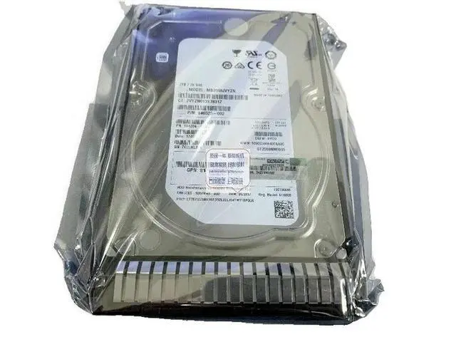 Alt view image 4 of 6 - MB2000JVYZN 872744 872485-B21 2TB SAS 12G 380G9 DL180G9 Hard Drive