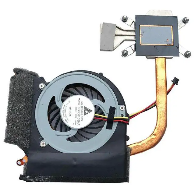 Alt view image 2 of 3 - Fo Edge15 E50 Edge14 E40 notebook CPU fan heatsink integrated display 75Y4481