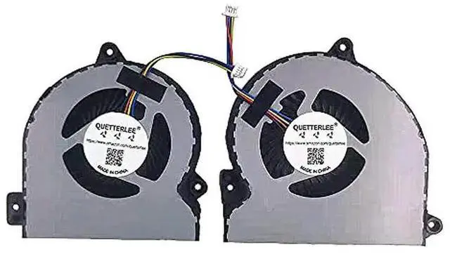 Alt view image 2 of 2 - Replacement Laptop CPU and GPU Cooling Fan for ROG Strix S7VI GL702VI S7VI7700-1DCAXHA8X30 Series 13N1-32P0101 Fan