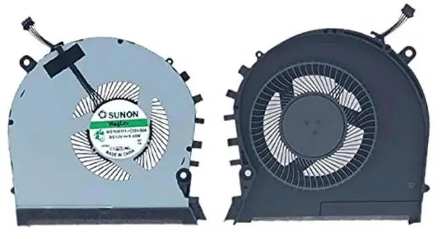 Alt view image 3 of 3 - Fan for OMEN 17-CB 17-CB0030NR 17-CB0070NR 17T-CB0000 CPU & GPU Cooling Fan Set