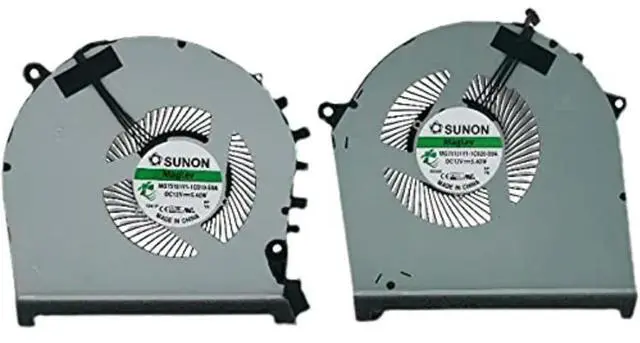 Alt view image 2 of 3 - Fan for OMEN 17-CB 17-CB0030NR 17-CB0070NR 17T-CB0000 CPU & GPU Cooling Fan Set