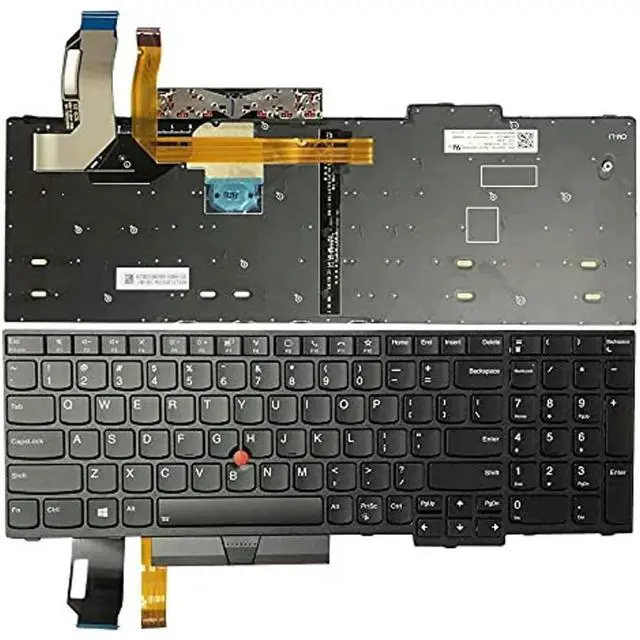 Alt view image 2 of 3 - US Keyboard with Backlit for ThinkPad 1st Gen T15 (T15 Gen 2) P15S (Gen 1/2) 5N20V77927 5N20V78108 5N20V7890 5N20V77999
