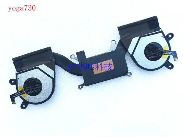Alt view image 2 of 3 - for YOGA730-13 YOGA920-13 Heatsink Fan Notebook Heatsink 5H40Q09685