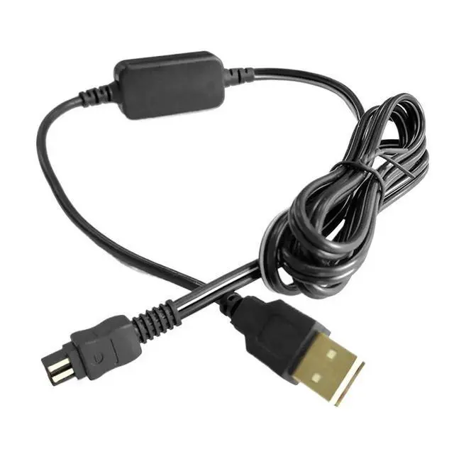 Alt view image 6 of 7 - 1 PC USB Adapter Power Cable AC-L200 AC-L25A AC-L25B AC-L25C USB Power Supply Adapter Charger Cord for NEX-VG20H DCR-DVD103