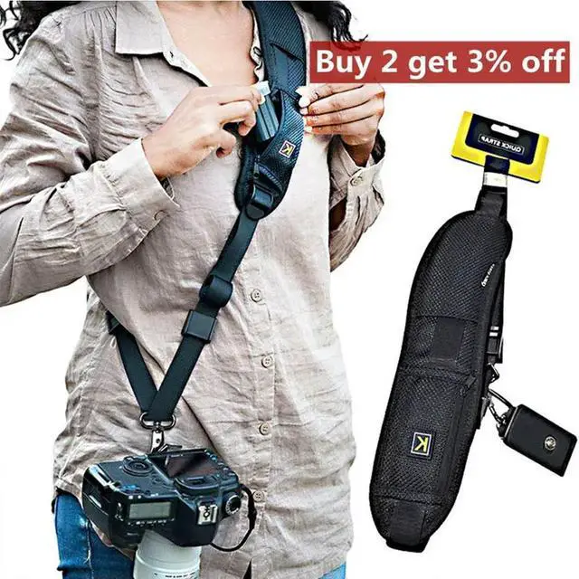 Alt view image 6 of 7 - Digital Camera Neck Strap Adjustable Camera Shoulder Sling Belt Rapid Camera Neck Strap for ///Olympus/DSLR Camera