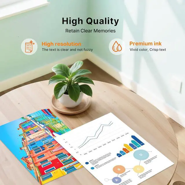 Alt view image 6 of 7 - 936XL Ink Cartridges Combo Pack High Page Yield (4-Pack) Compatible for HP 936 936e Ink Cartridge Work for OfficeJet Pro 9125e 9120e 9135e 9110b 9130b 9128e 9130b 9122e 9730e, BK/C/M/Y, with Chip