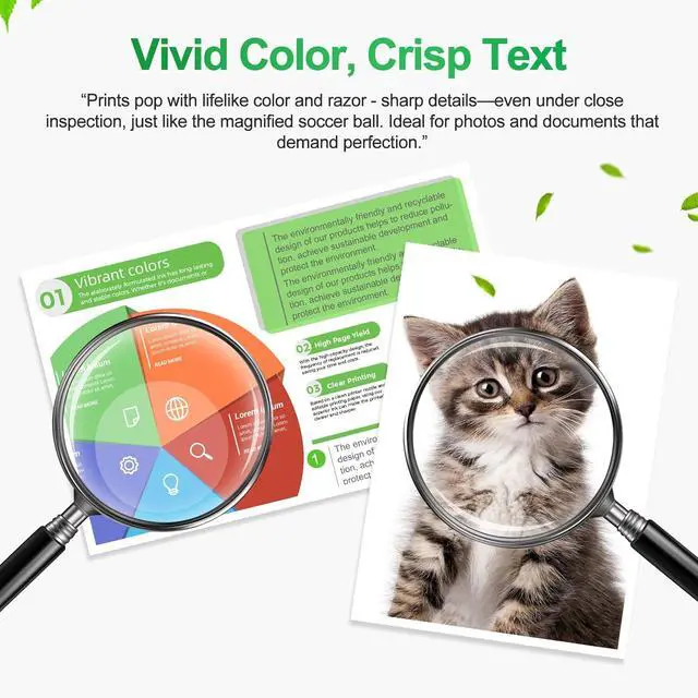 Alt view image 6 of 7 - Ankink Compatible 952XL Ink Cartridge Replacement for HP 952 XL 4 Combo Pack (Black, Cyan/Magenta/Yellow) to use with Officejet Pro 8710 7740 Printers 8720 8702 8210 7720 8715 8730 8740 8216 8725