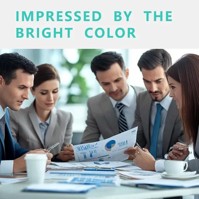 Alt view image 5 of 6 - 936XL 936 Ink Cartridges High Page Yield with Chip Compatible for HP 936 Ink Cartridges Combo Pack 936 XL 936e Work for OfficeJet Pro 9110 9120 9122 9125 9130 Wide Format 9730 9720 Printer(4Pack)