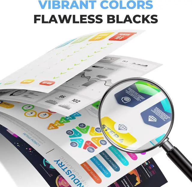 Alt view image 5 of 7 - 202X Toner Cartridges for Color Laser Pro MFP M281fdw M281cdw M254dw Compatible for HP 202X 202A Toner Cartridge for Color Laser Pro MFP M281fdw M281cdw M281fdn M281 M280nw M254dn M254nw M254