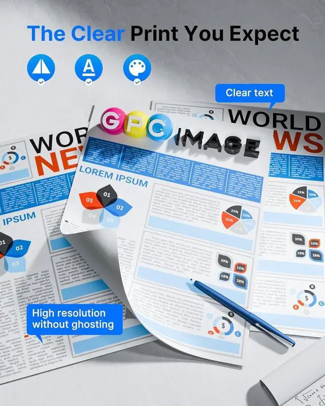 Alt view image 4 of 7 - 210A Toner Cartridges 4 Pack Compatible for HP 210A Toner Cartridges 210X 210 Use for HP Color Laserjet Pro MFP 4301fdw Toner Cartridge 4301fdn Pro 4201dw 4201dn Printer W2100A W2100X (with Chip)