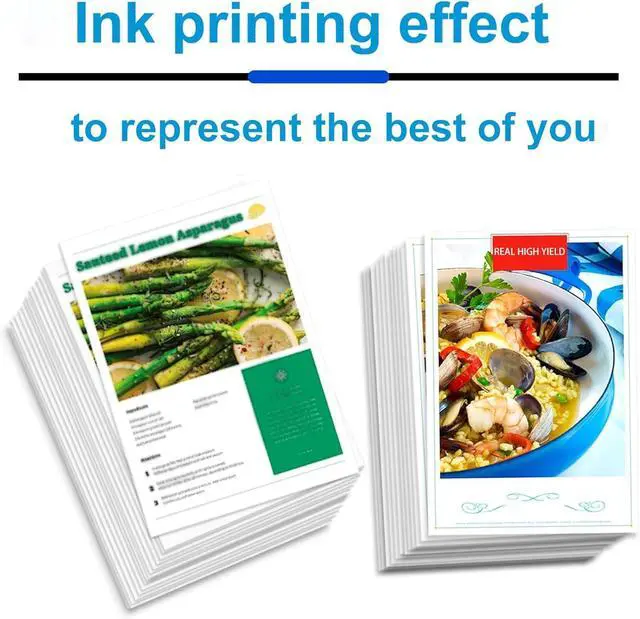 Alt view image 5 of 7 - 925XL Ink Cartridge Color Combo PackReplacement 925XL for HP OfficeJet Pro 8120 Ink Cartridges Printer 4-Pack