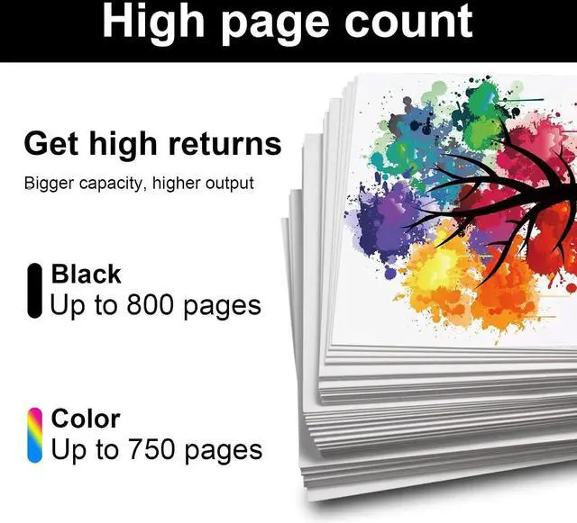 Alt view image 3 of 7 - 564XL High-Yield Ink Combo 5Pack for DeskJet 3520 Photosmart 7520 6520 5520