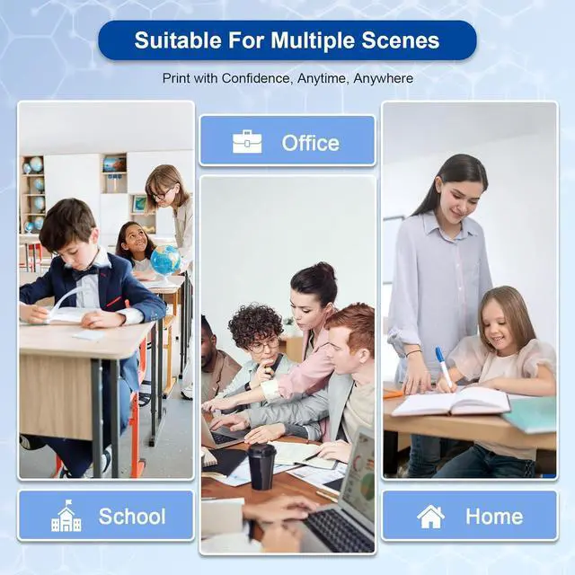 Alt view image 6 of 6 - J430 Print Head Combo Pack, Compatible for Brother MFC-J430 J625 J925 J5610 J5910 J6710DW Printers, High Print Volume, Long Lasting Durability 1 Pack