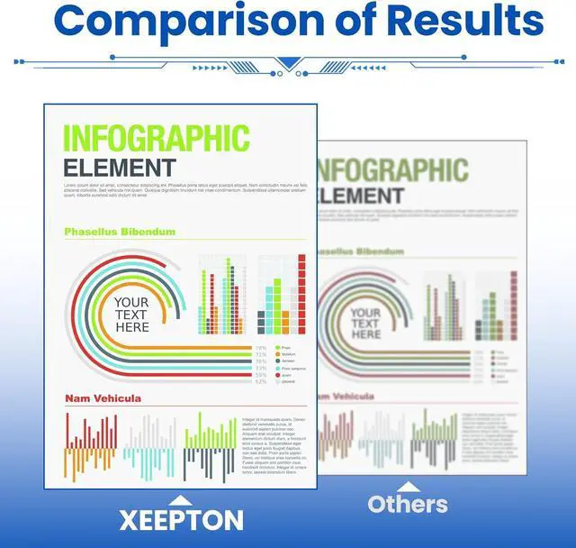 Alt view image 4 of 6 - AltaLink C8030 C8035 C8045 Toner Cartridge Replacement for Xerox C8030 006R01697 006R01698 006R01699 006R01700 Toner for AltaLink C8030 C8035 C8045 C8055 C8070 Printer (4-Pack)