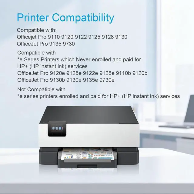 Alt view image 2 of 7 - 936e 936XL Ink Cartridge Replacement for Hp 936 Ink Cartridges Combo Pack for HP OfficeJet Pro 9125e 9120e 9730e 9135e 9122e 9128e 9110b 9120b 9130b 9130e Printers (4 Pack)