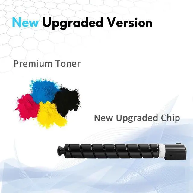 Alt view image 5 of 6 - GPR66 GPR-66 5753C003AA 5754C003AA 5755C003AA 5756C003AA High Capacity Remanufactured Toner Cartridge Replacement for Canon ImageRunner Advance DX C3926i DX C3930i DX C3935i Printer (4 Pack BK/C/M/Y)