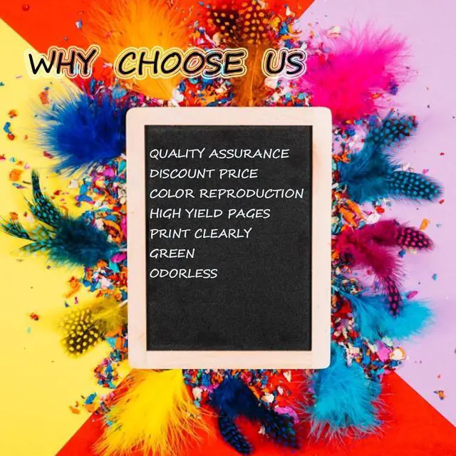 Alt view image 7 of 7 - TK-8517K TK-8517C TK-8517M TK-8519Y Replacement Toner Cartridge Compatible for Kyocera CS5053ci CS6052ci CS6053ci CS5052ci Printers, Bright Colors and Clear Printing (1 Pack Yellow)