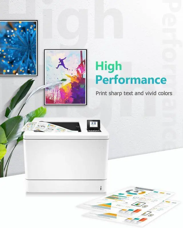 Alt view image 4 of 7 - Remanufactured 658 658X Toner Cartridge Replacement for HP 658X 658 X 658A W2000X W2001X W2002X W2003X for M751 M751n M751dn Printer (4-Pack,1BK/1C/1Y/1M)