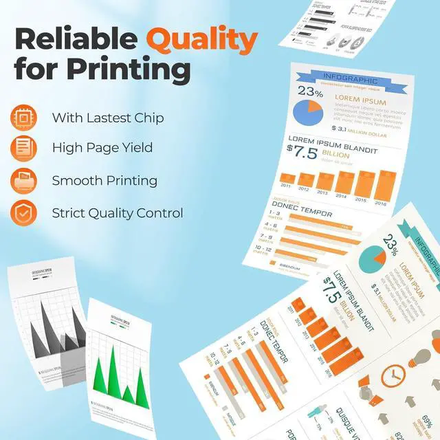 Alt view image 4 of 7 - 414A Toner Cartridge 4 Pack High Yield MFP M479fdw (with Chip) Compatible for HP 414A 414X Work for Color Laser Jet Pro MFP M479fdw Toner M454dw M454dn M455dn MFP M480f M479dw M479fdn Printer W2020A