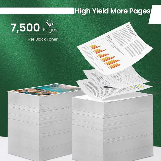 Alt view image 3 of 7 - 58D1000 Black Toner Cartridge 2-Pack Remanufactured 58D1000 Toner Replacement for Lexmark 58D1000 Toner for MS725 MS821 MS822 MS823 MS825 MS826 MX721 MX722 MX725 MX822 MX826 Printer Toner