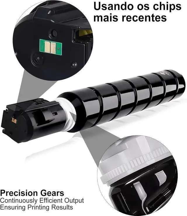 Alt view image 4 of 7 - GPR-66 GPR66 Toner GPR-66 Toner Cartridge Set 1-Black High Yield 5753C003AA Replacement for Canon ImageRUNNER Advance DX 3926i 3935i 3930i Printer