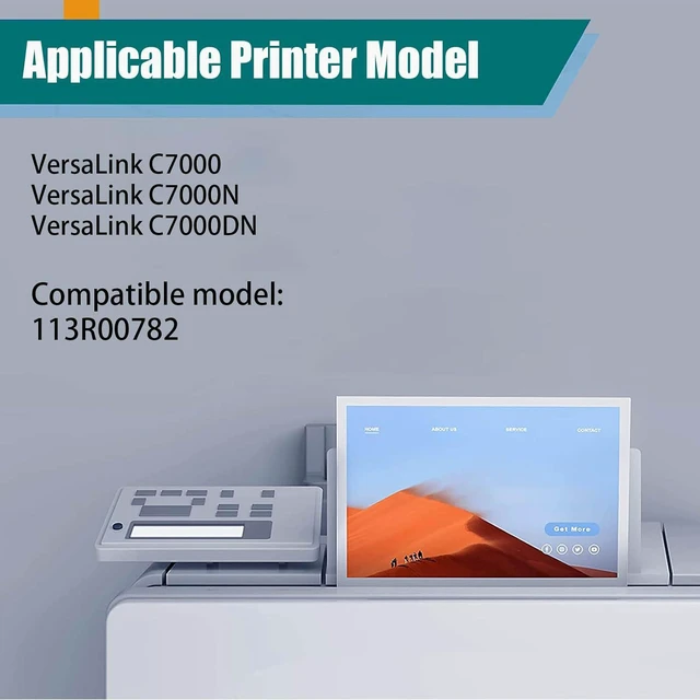 Alt view image 2 of 7 - 113R00782 Drum Cartridge Replacement Compatible for Xerox Versalink C7000 C7000N C7000DN Printer (1Magenta)