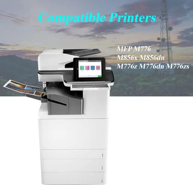 Alt view image 2 of 6 - 659A W2012A Yellow Toner Cartridge Compatible for HP 659A High Capacity Ink Cartridges Replacement for HP Enterprise Flow MFP M776 M856x M856dn M776z M776dn M776zs Printer 1 Pack (Yellow)