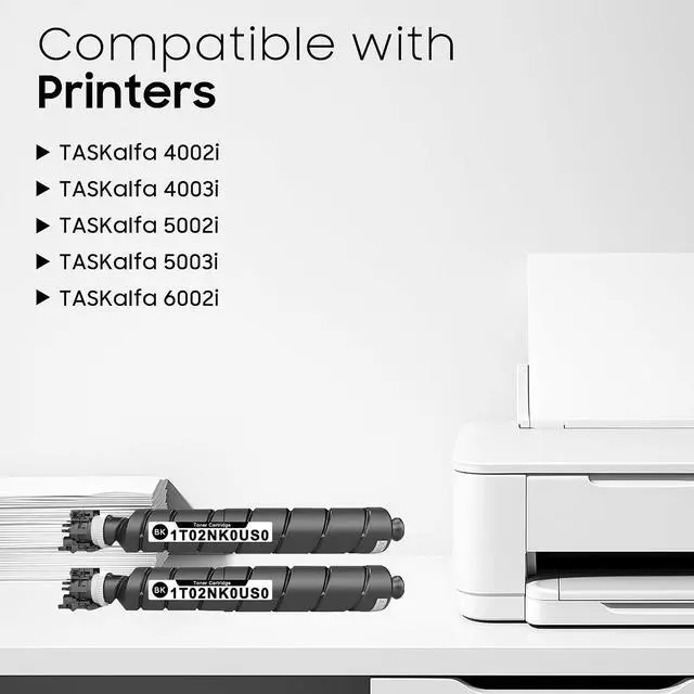 Alt view image 2 of 6 - TK-6327 TK6327K Black Toner Cartridge for 4002i 4003i 5002i 5003i Printer